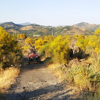 Alcantara quad driving - Etna Quad