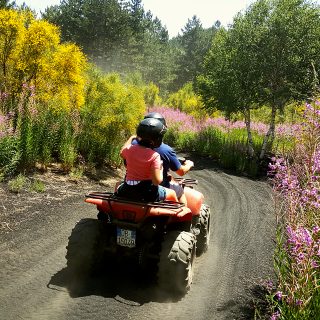 Quad Etna con bambino - Quad with child