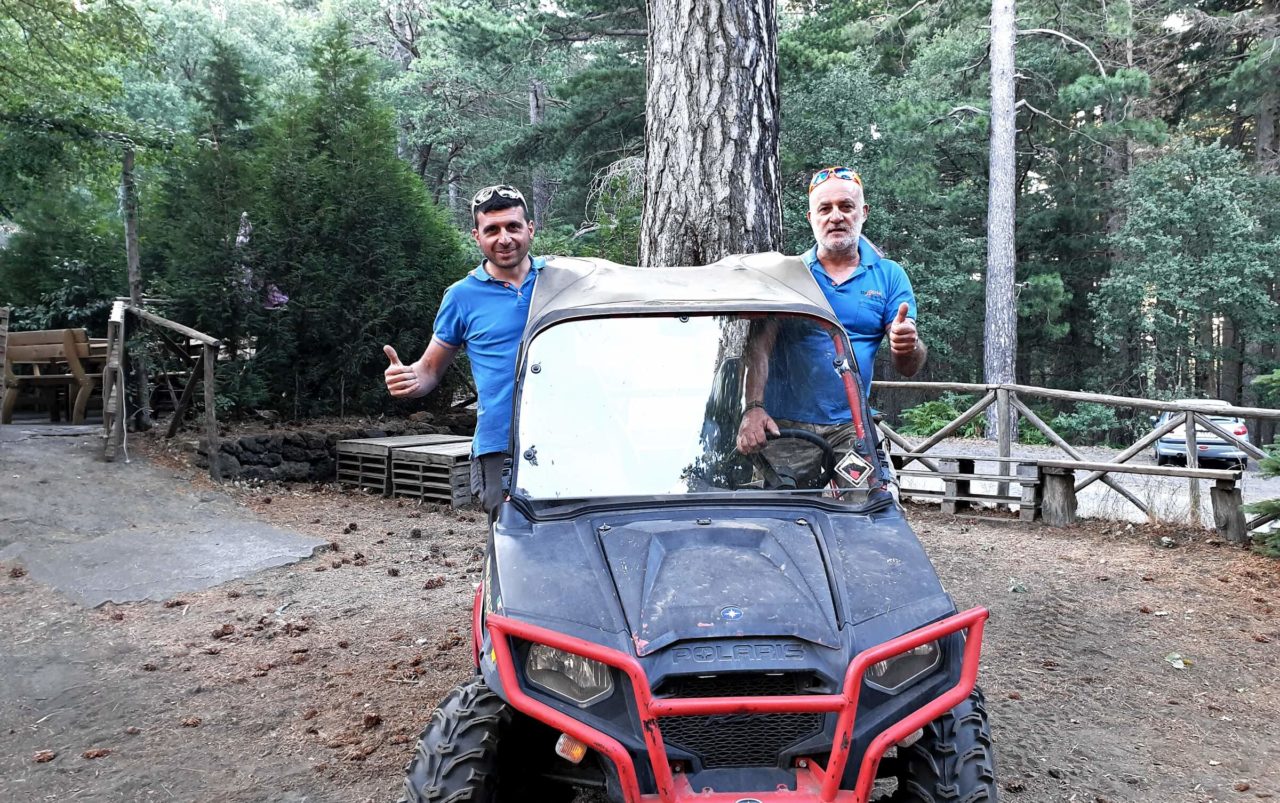 Alessandro e Carmelo - Etna Quad