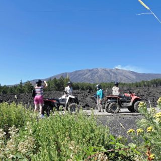 Etna vulcano Quad tour lava