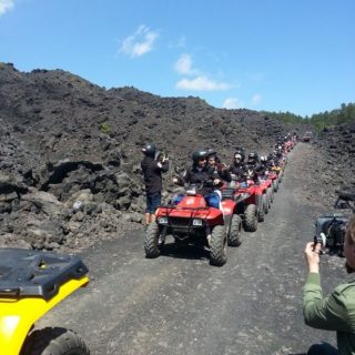 Gruppo Etna teambuilding - Etna Quad