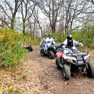 Off road quad driving Linguaglossa