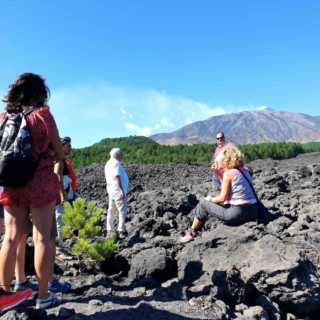 panorama lava 2002 quad tour Etna