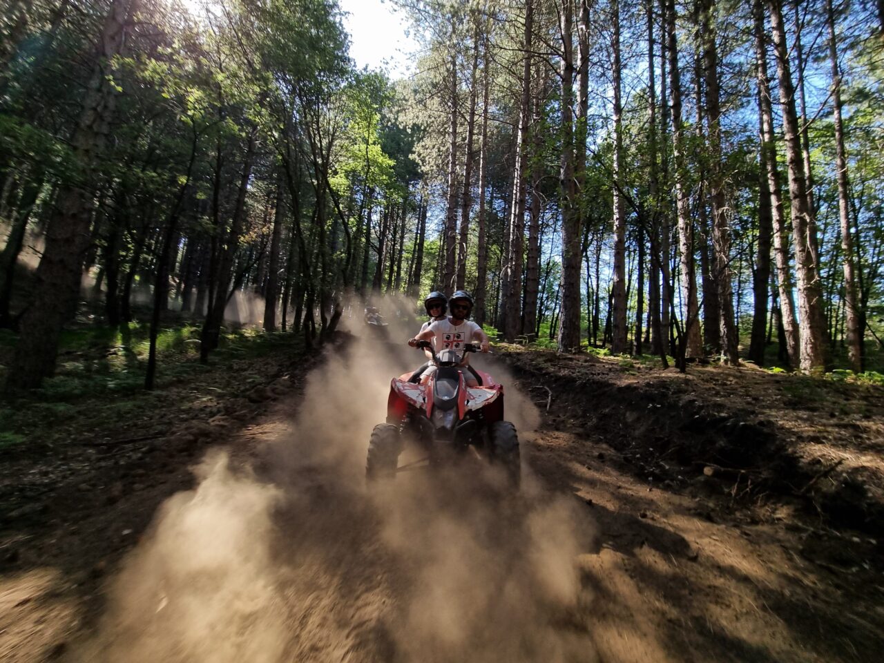 Guidare offroad Quad Etna