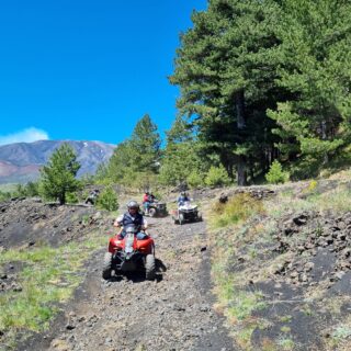 Quad tour Etna lava Etna quad Adventure