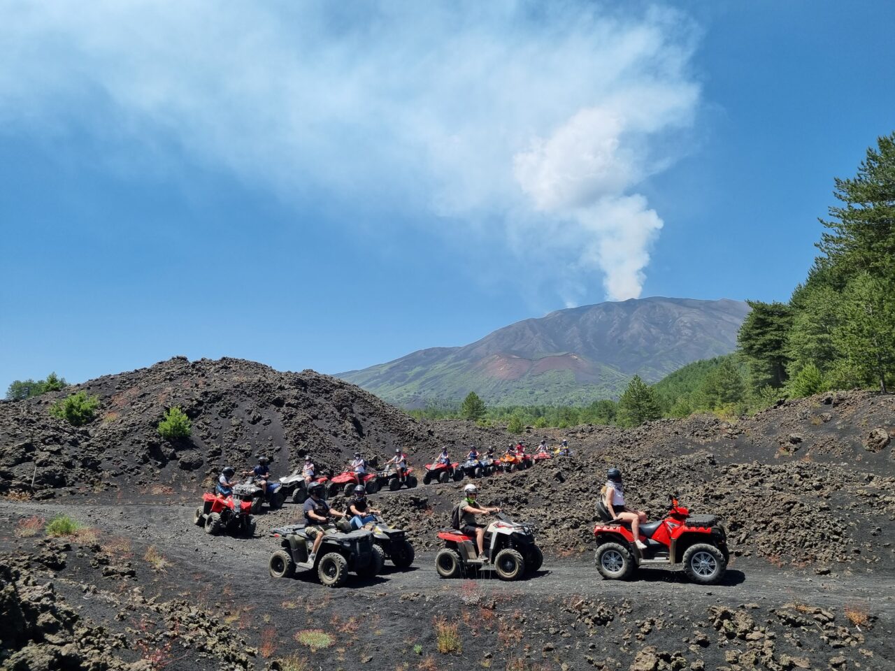 Quadtour gruppo Etna